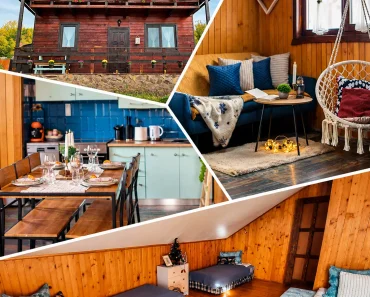 The Wooden Nest Covasna – cazare într-o cabană retrasă pe deal, lângă lac