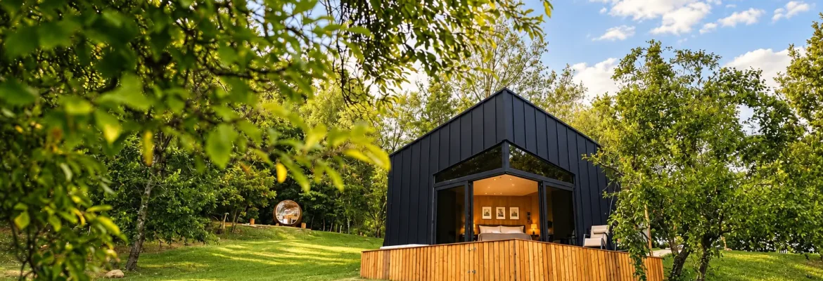 PurpleVague Runcu – bungalow-uri cu jacuzzi privat în Bădeni, Dâmbovița